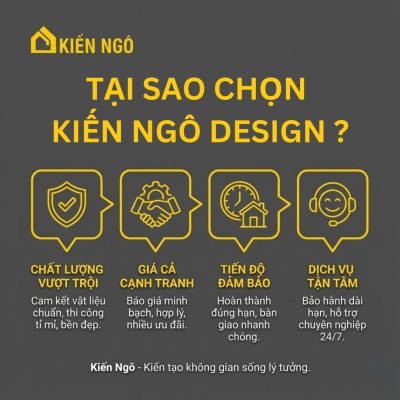 LÝ DO CHỌN KIẾN NGÔ